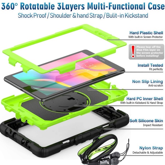 Timecity Galaxy Tab A 8.0" 2019 Case - B-09 - Picture 7 of 7